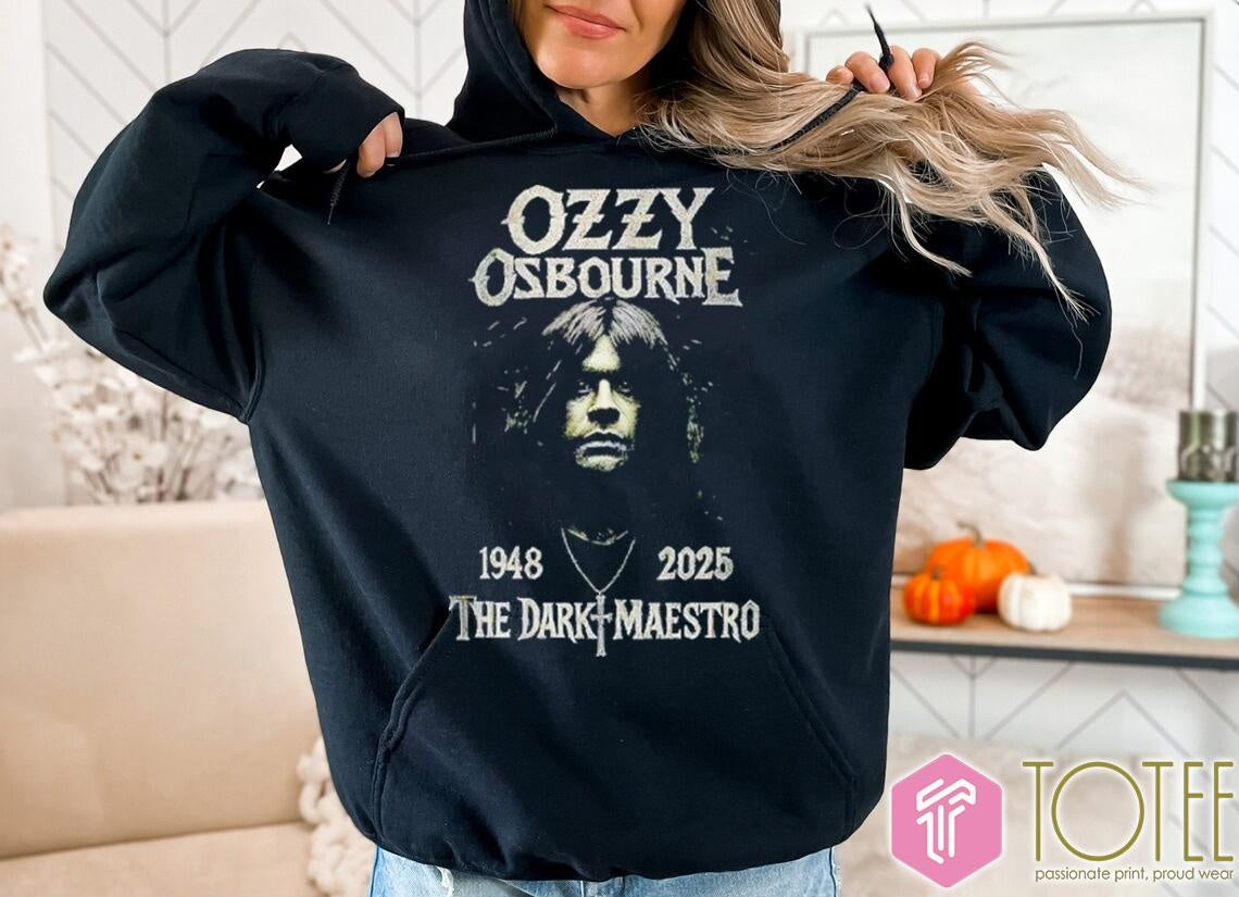 Rip Ozzy Osbourne 1948-2025 The Dark Maestro T-shirt