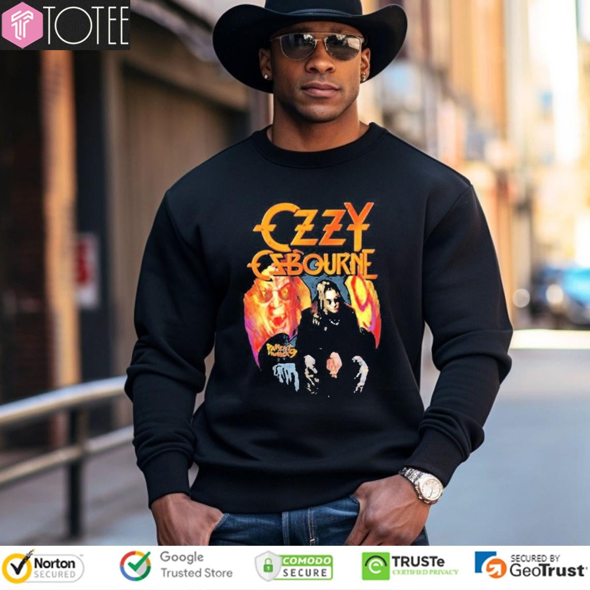 Rip Ozzy Osbourne Patient Number 9 Graphic T-shirt