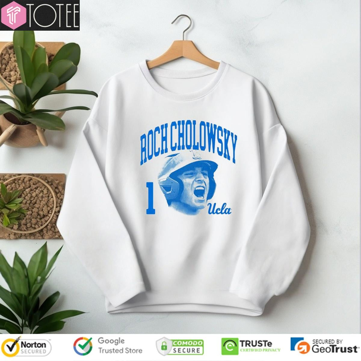 Roch Cholowsky Portrait Shout Ucla Bruins Shirt