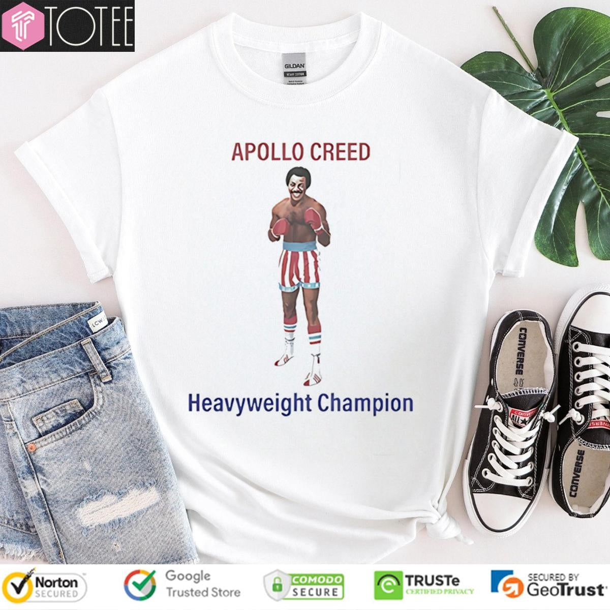 Rocky Apollo Creed Heavyweight Champion T-shirt