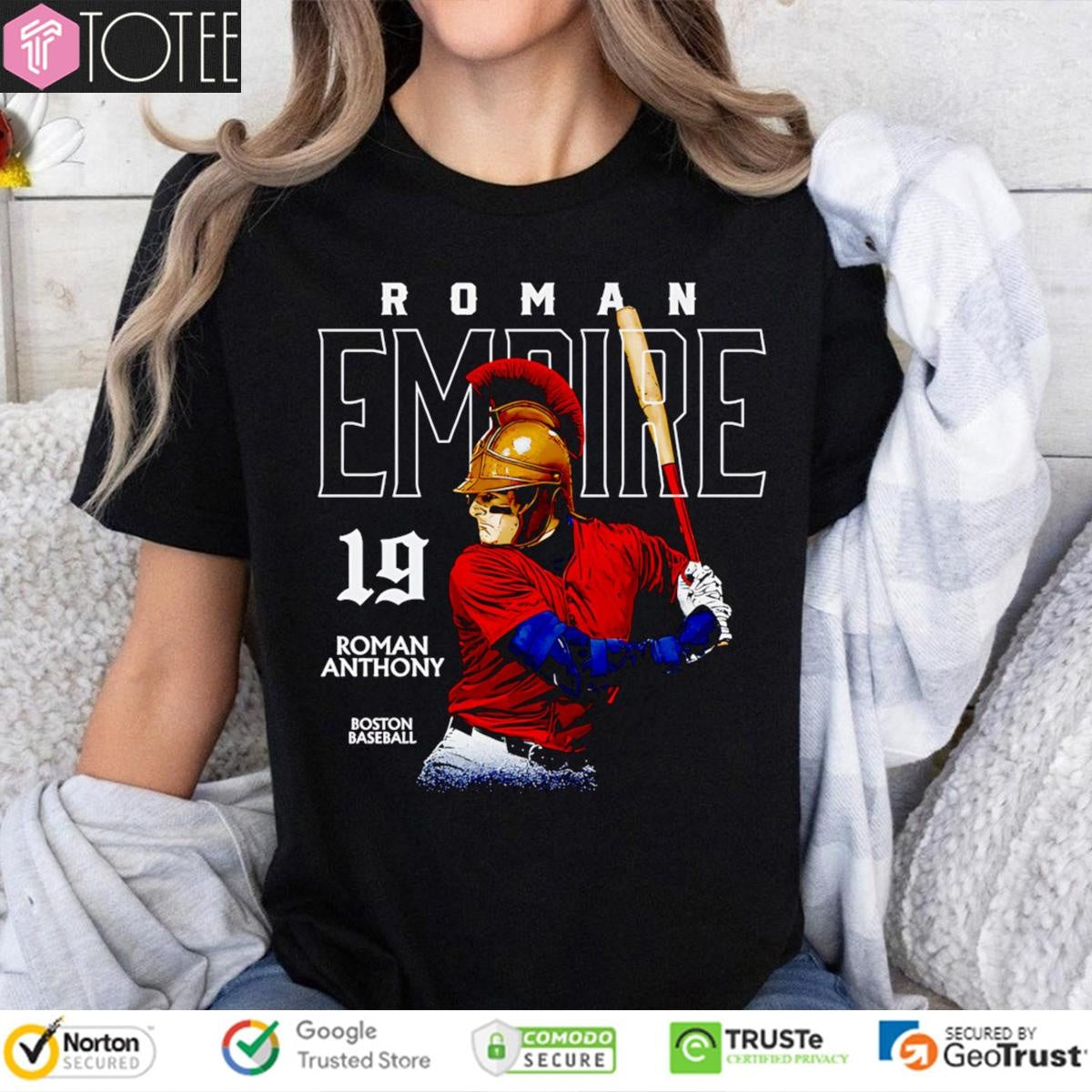 Roman Anthony Empire Boston Red Sox Baseball T-shirt