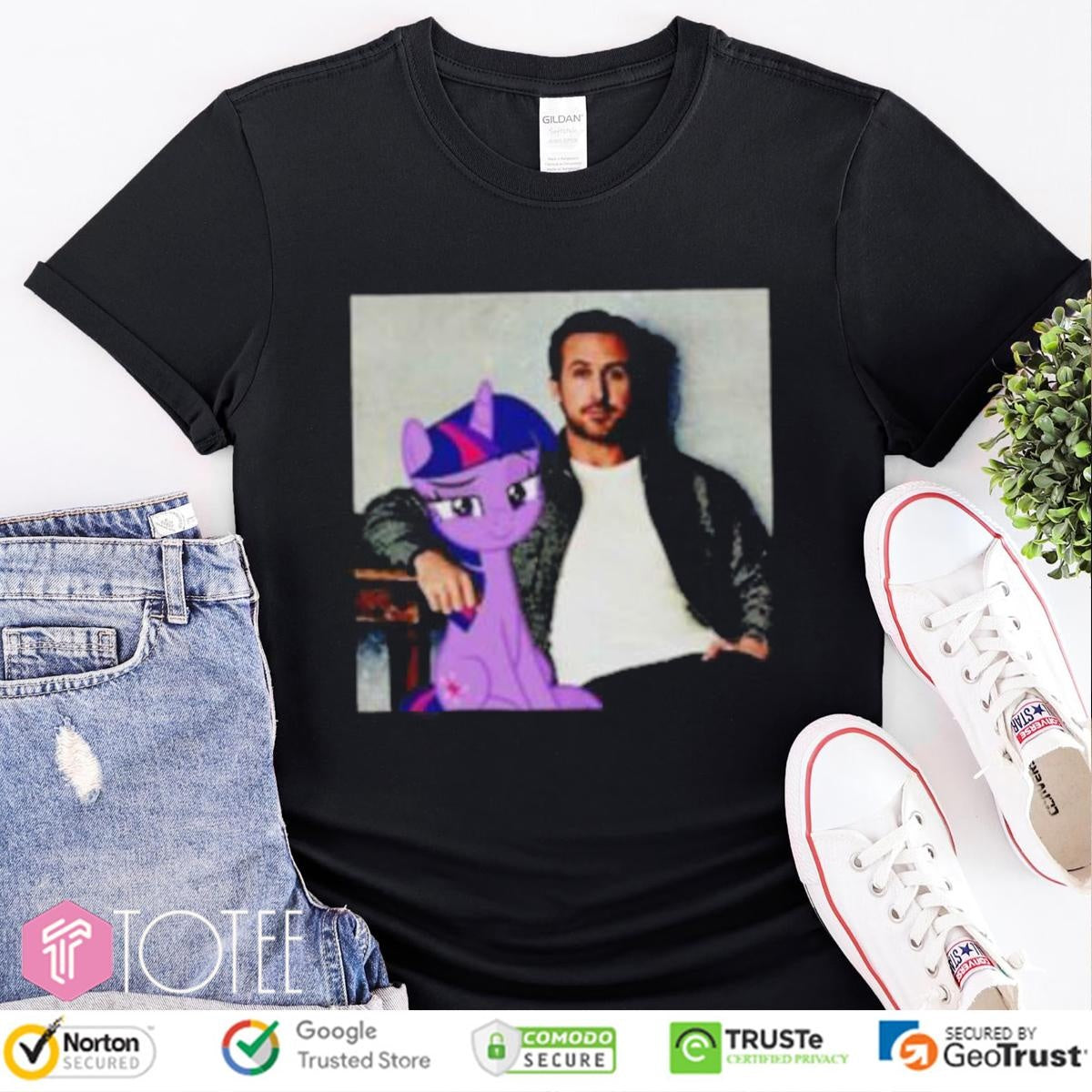 Ryan Gosling Twilight Sparkle My Little Pony T-shirt