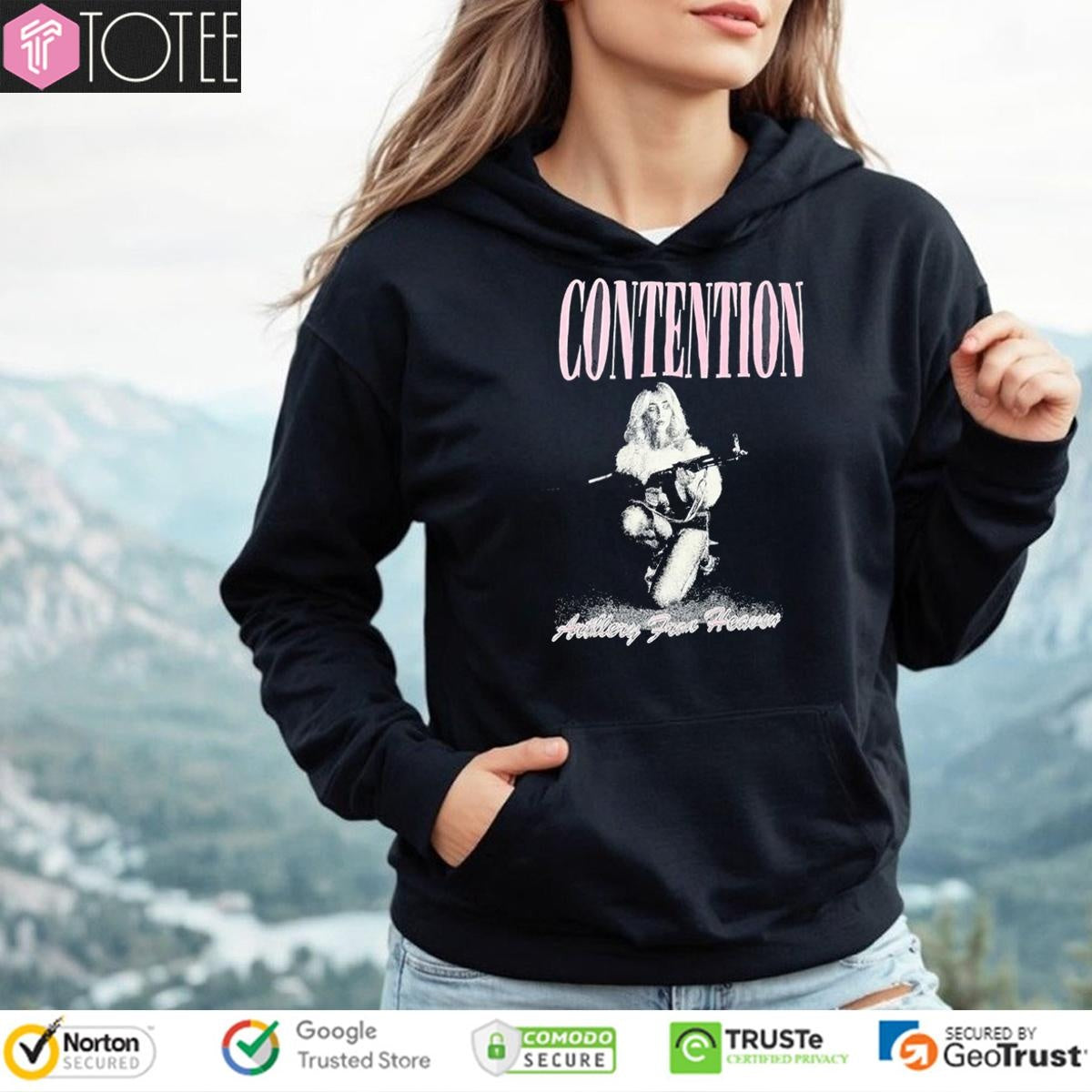 Sabrina Carpenter Contention Artillery Find Heaven T-shirt