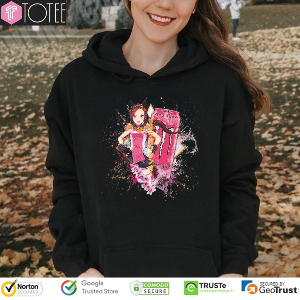 Sakura Bakushin O Uma Musume Pretty Derby Monster Energy Zero Sugar Anime T-shirt