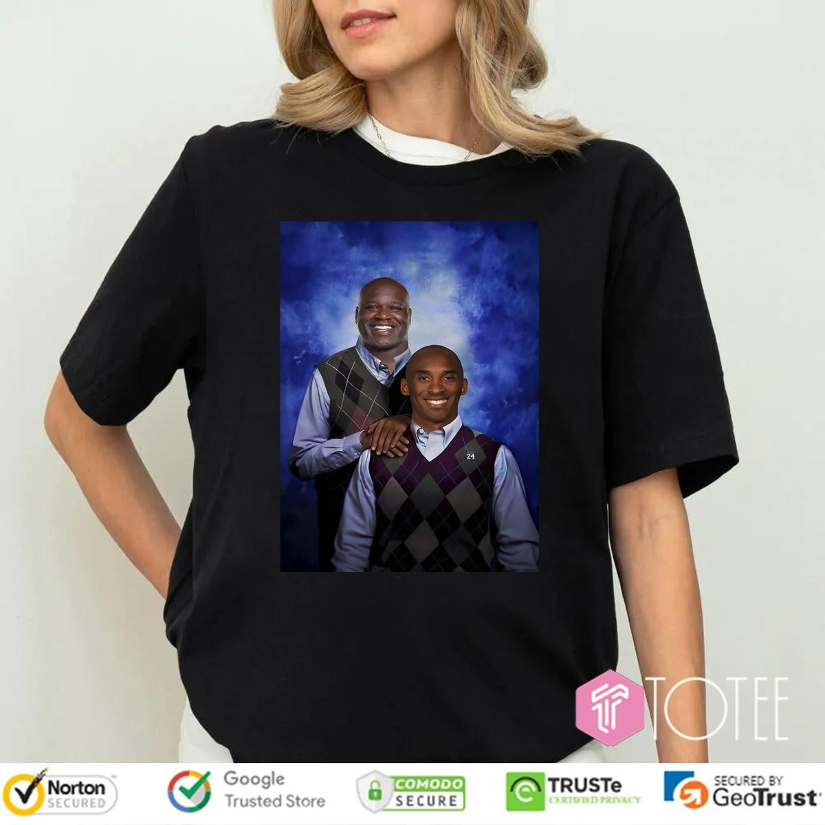 Shaquille Oneal Kobe Bryant Ver Step Brothers T-shirt