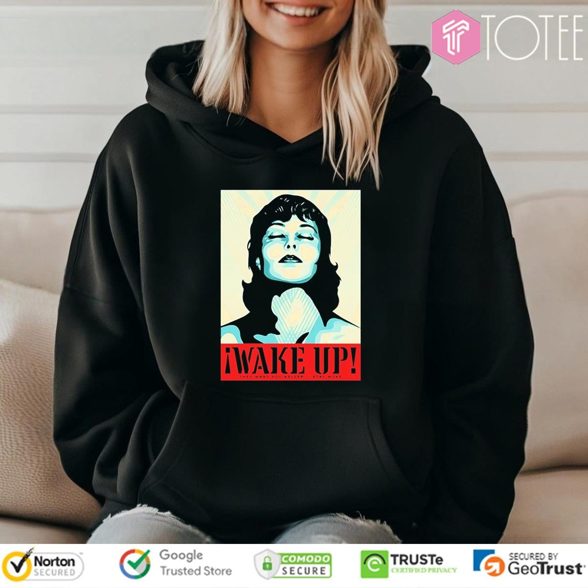 Shepard Fairey Wake Up They Want You Asleep Stay Woke T-shirt