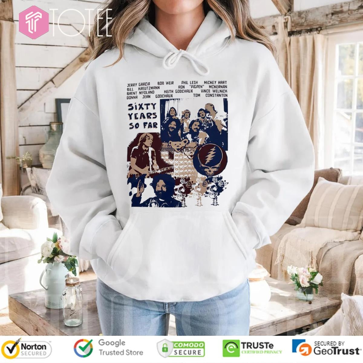 Sixty Years Grateful Dead Legends 60 Years So Far T-shirt