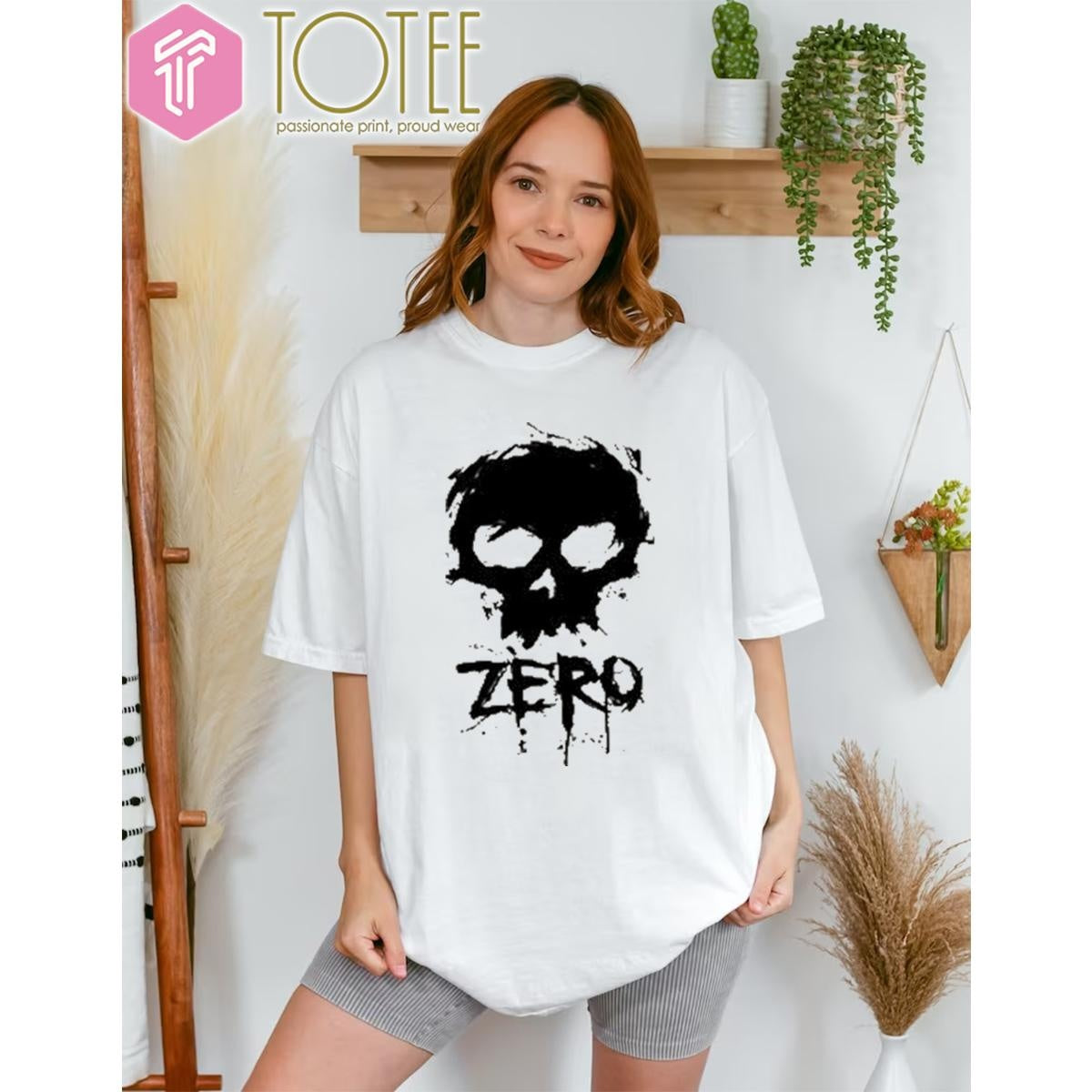 Skull Zero Skateboards T-shirt