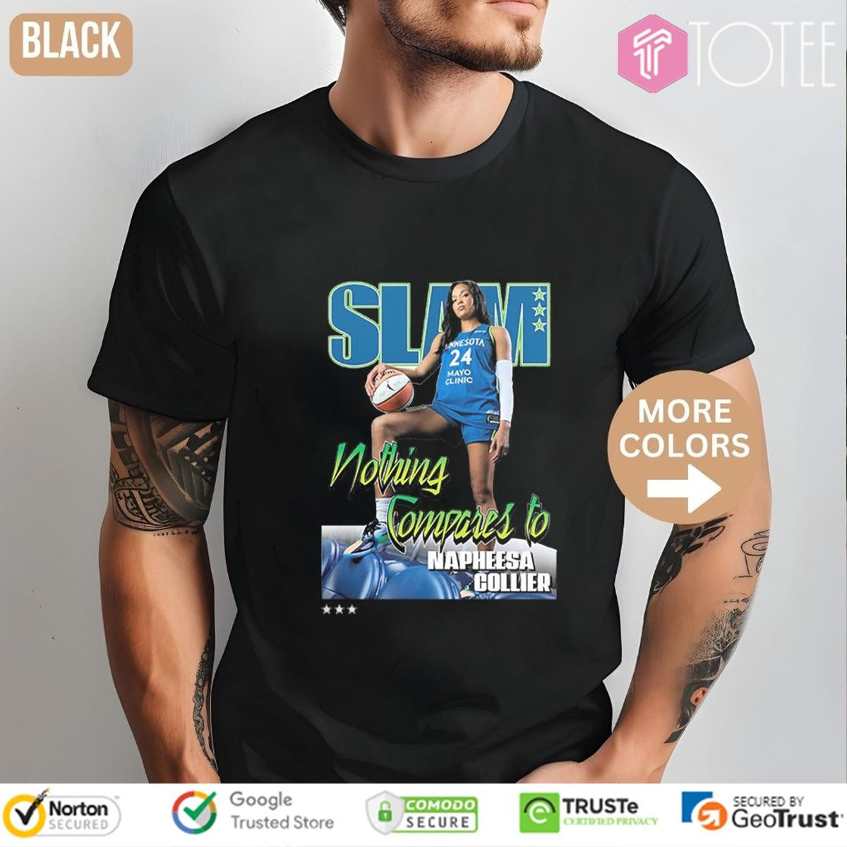 Slam Nothing Compares To Napheesa Collier T-shirt