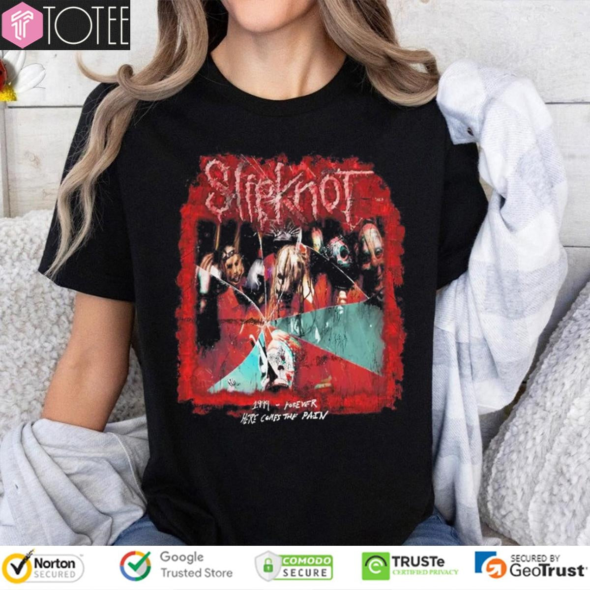 Slipknot 1999-Forever Here Comes The Pain T-shirt