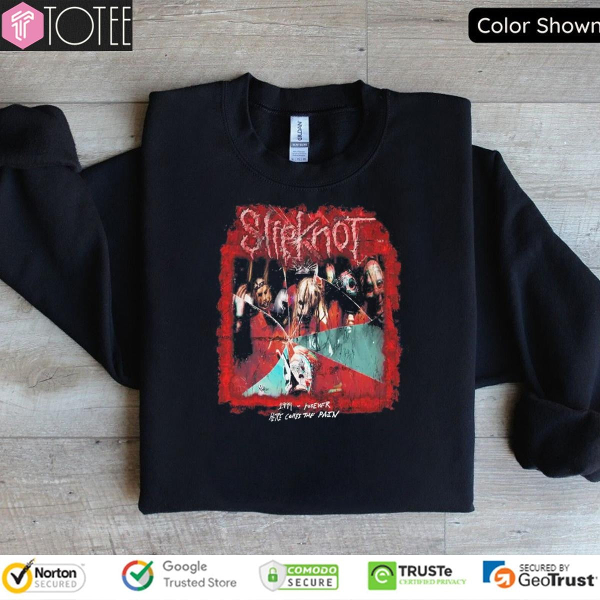 Slipknot 1999-Forever Here Comes The Pain T-shirt