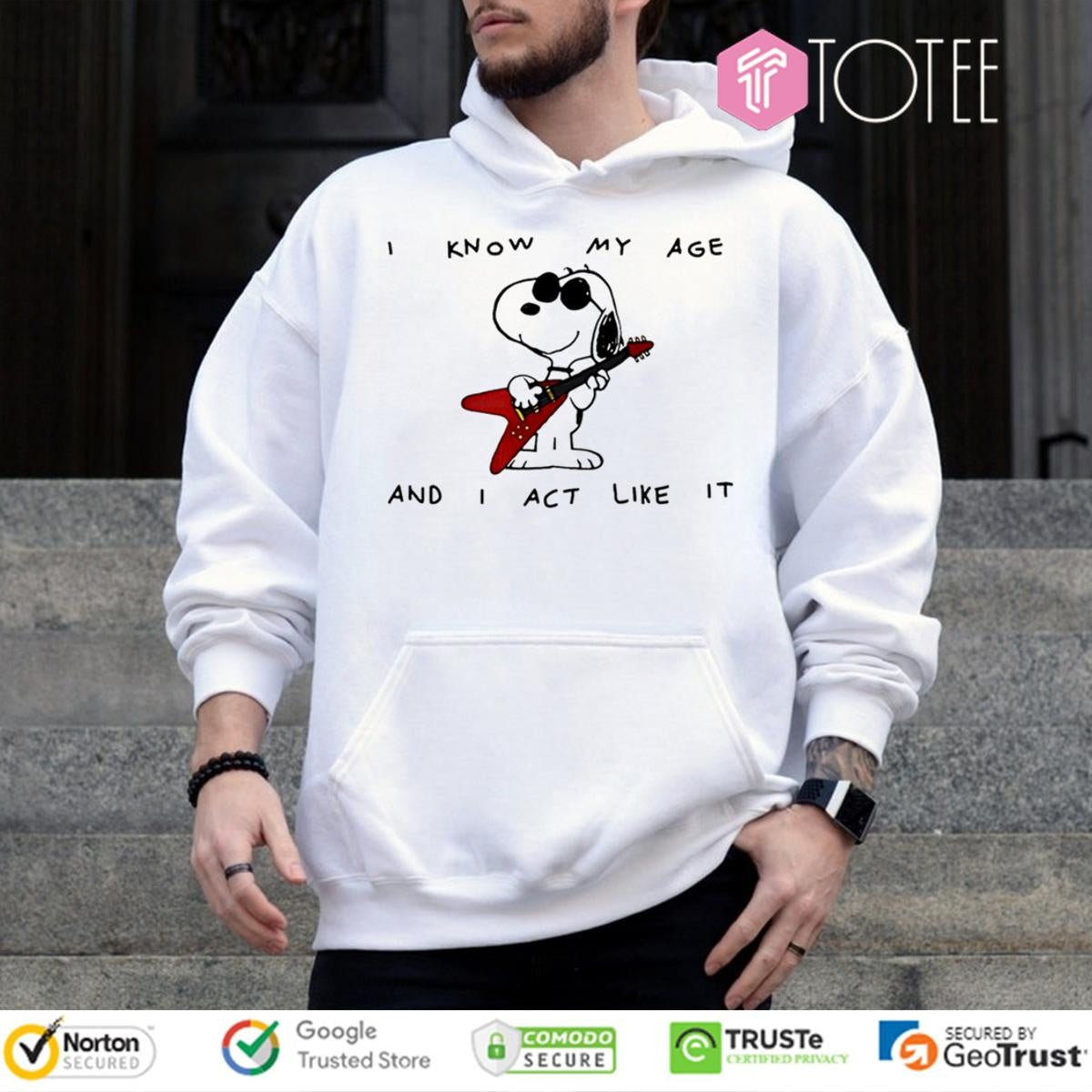 Snoopy Olivia Rodrigo I Know My Age And I Act Like It T-shirt