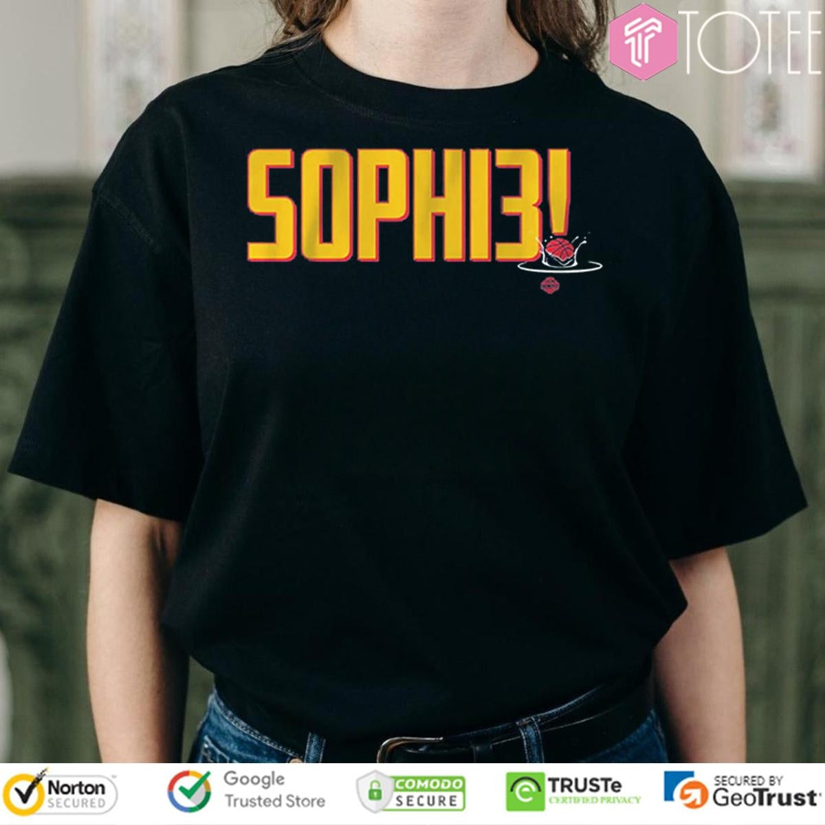 Sophi3 Indiana Fever Sophie Cunningham Indiana Basketball T-shirt