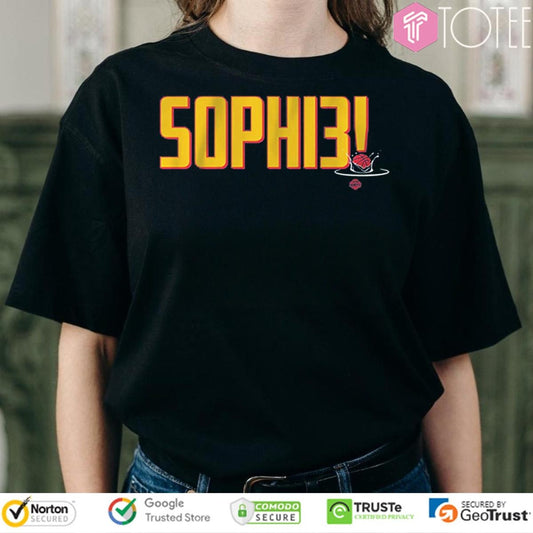 Sophi3 Indiana Fever Sophie Cunningham Indiana Basketball T-shirt