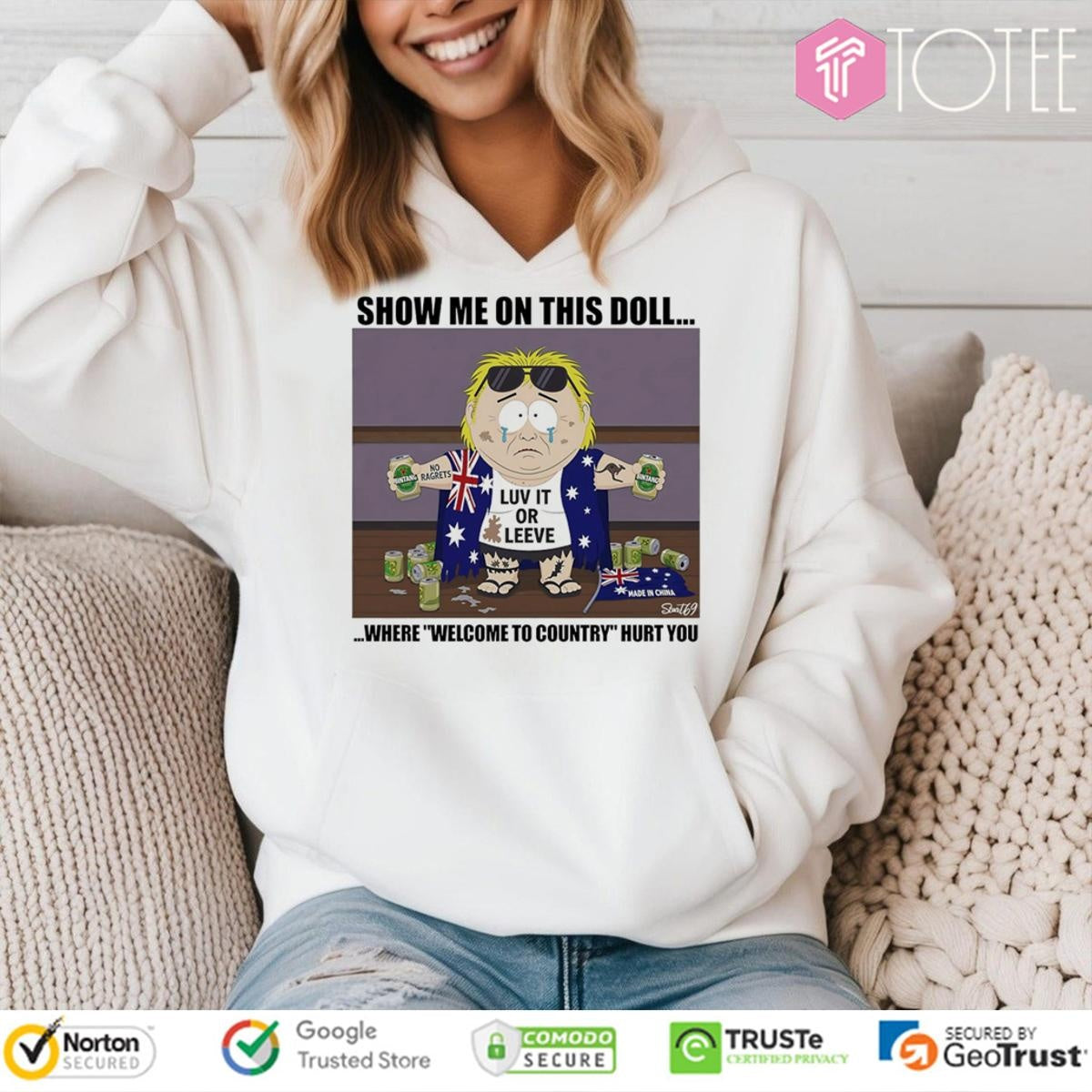 South Park Show Me On This Doll Where Welcome To Country Hurt You T-shirt