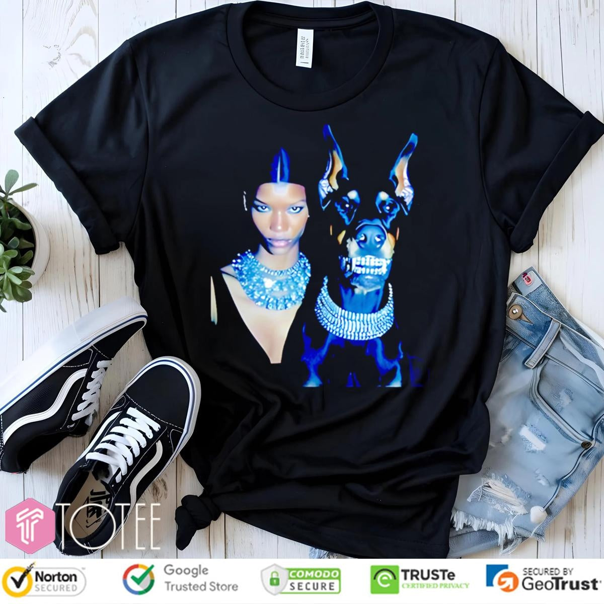 Stephan Vasement Grillz On Zora T-shirt