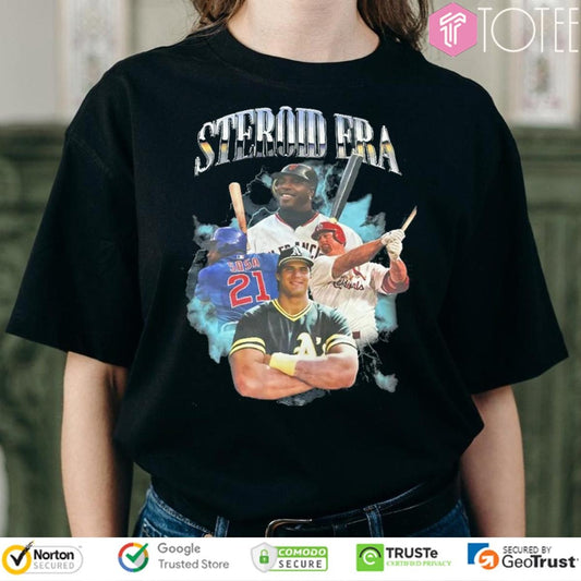 Steroid Era Baseball Vintage Bootleg T-shirt