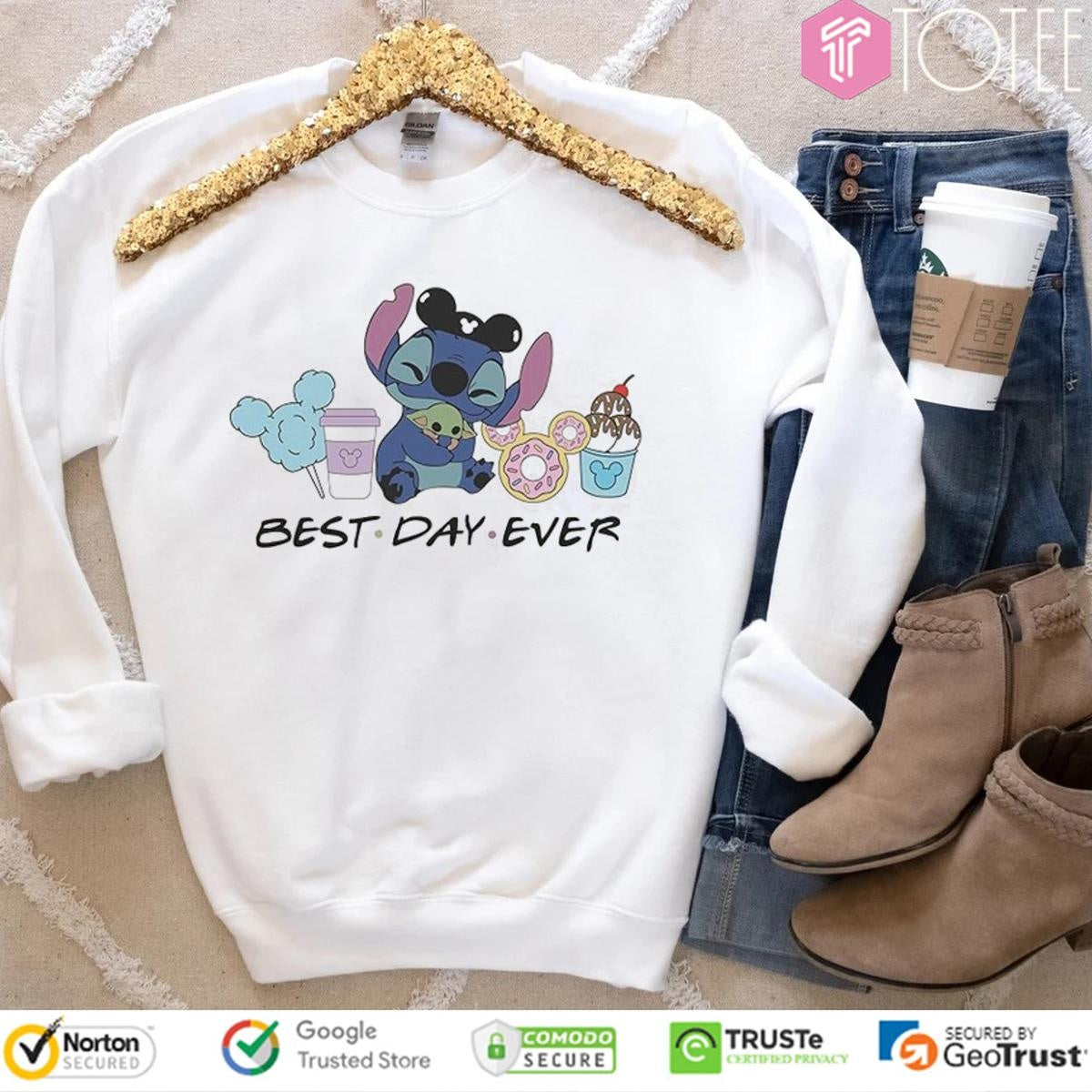 Stitch Best Day Ever Disney T-shirt