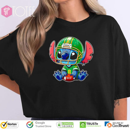 Stitch Oregon Ducks Football T-shirt