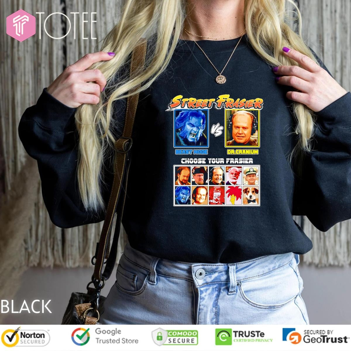 Street Frasiers Beast Vs Dr Cranium T-shirt
