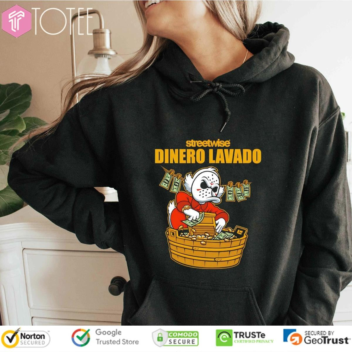 Streetwise Dinero Lavado Duck Jason Voorhees Halloween T-shirt