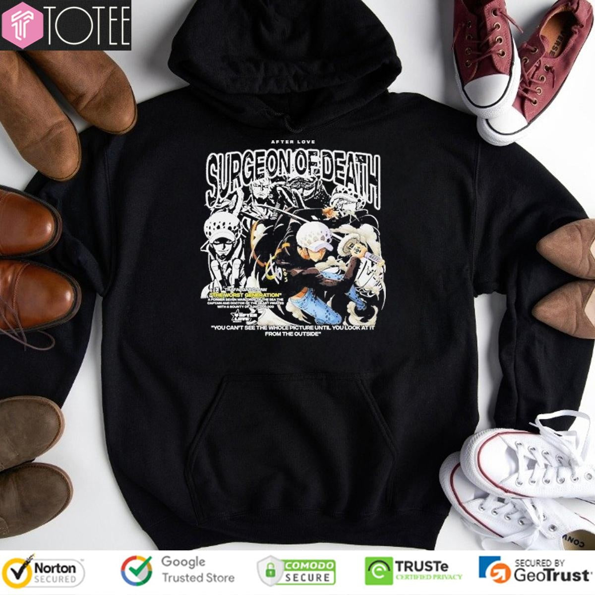 Surgeon Of Death Trafalgar D. Water Law One Piece T-shirt