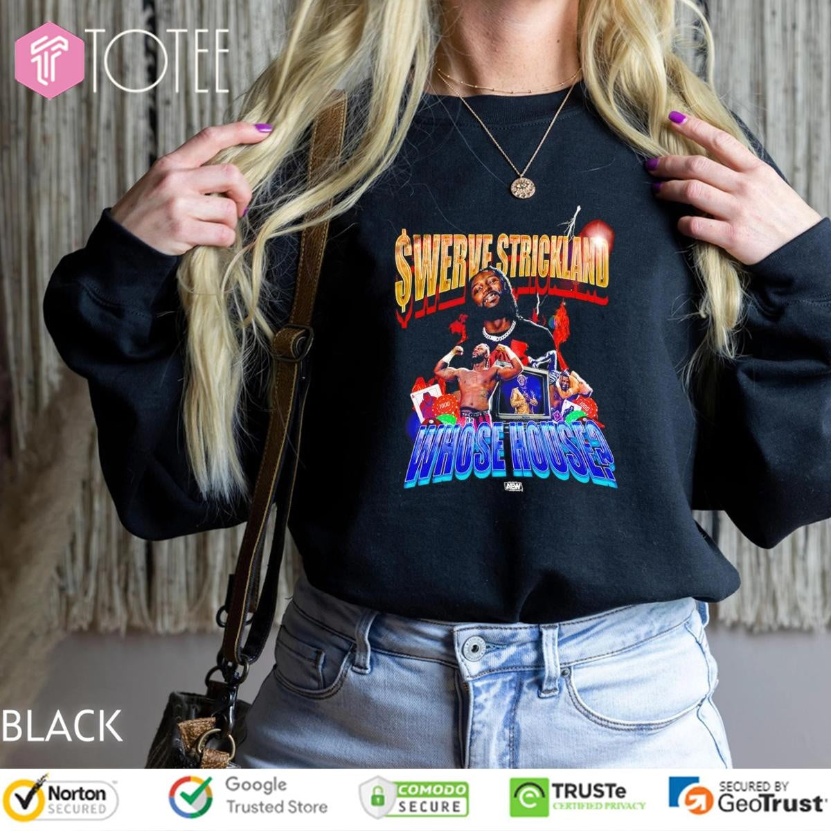 Swerve Strickland Whose House Graphic Bootleg T-shirt