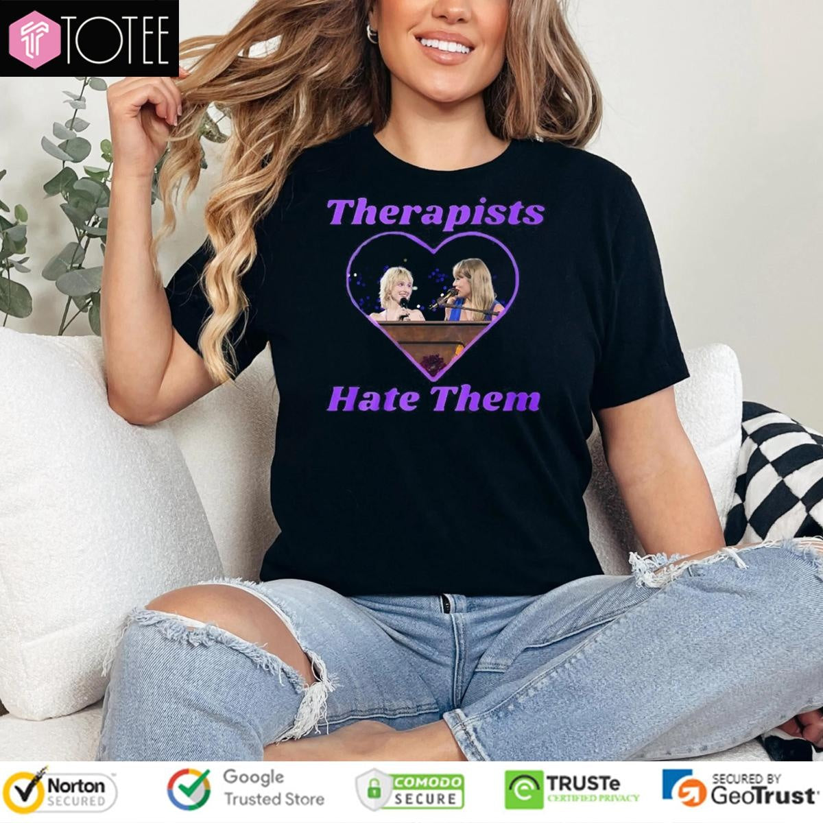 Taylor Swift Hayley Williams Therapists Hate Them Eras Tour T-shirt