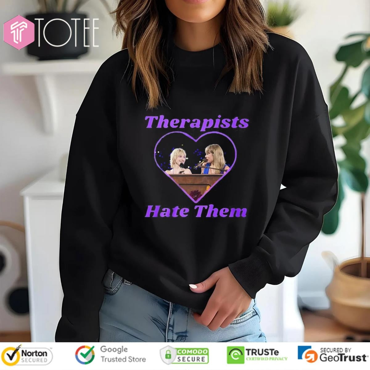 Taylor Swift Hayley Williams Therapists Hate Them Eras Tour T-shirt