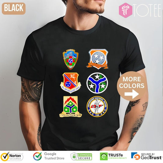 Tf Smoke Grey 134Th Arw 278Th Acr I Volunteer Sir Tennessee National Guard T-shirt