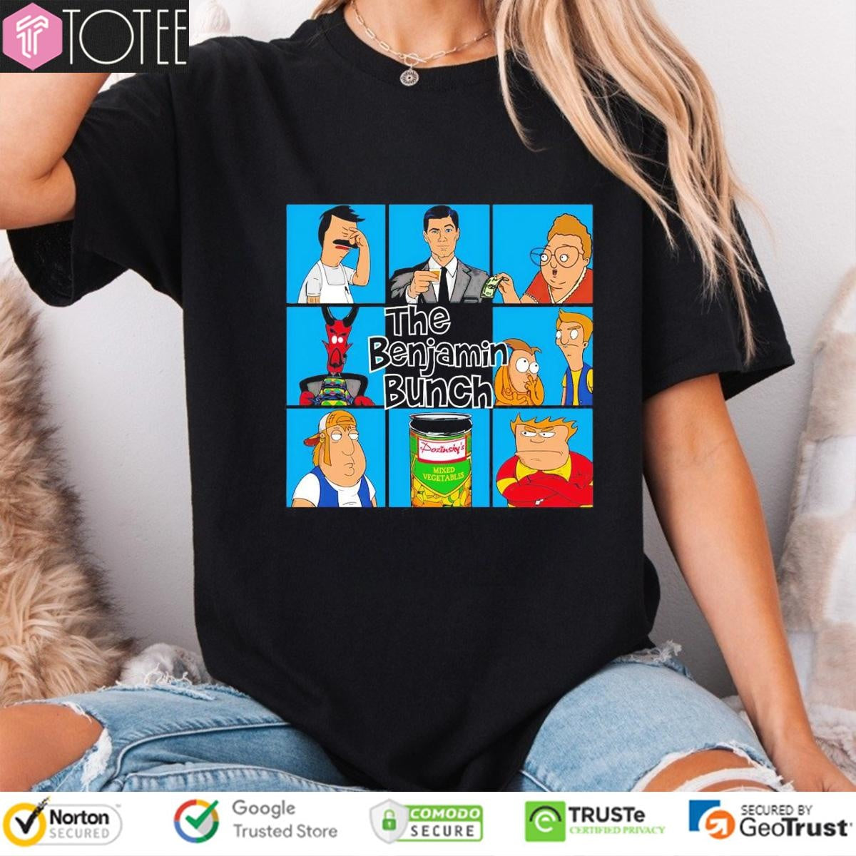 The Benjamin Bunch Cartoon Tv Shows T-shirt