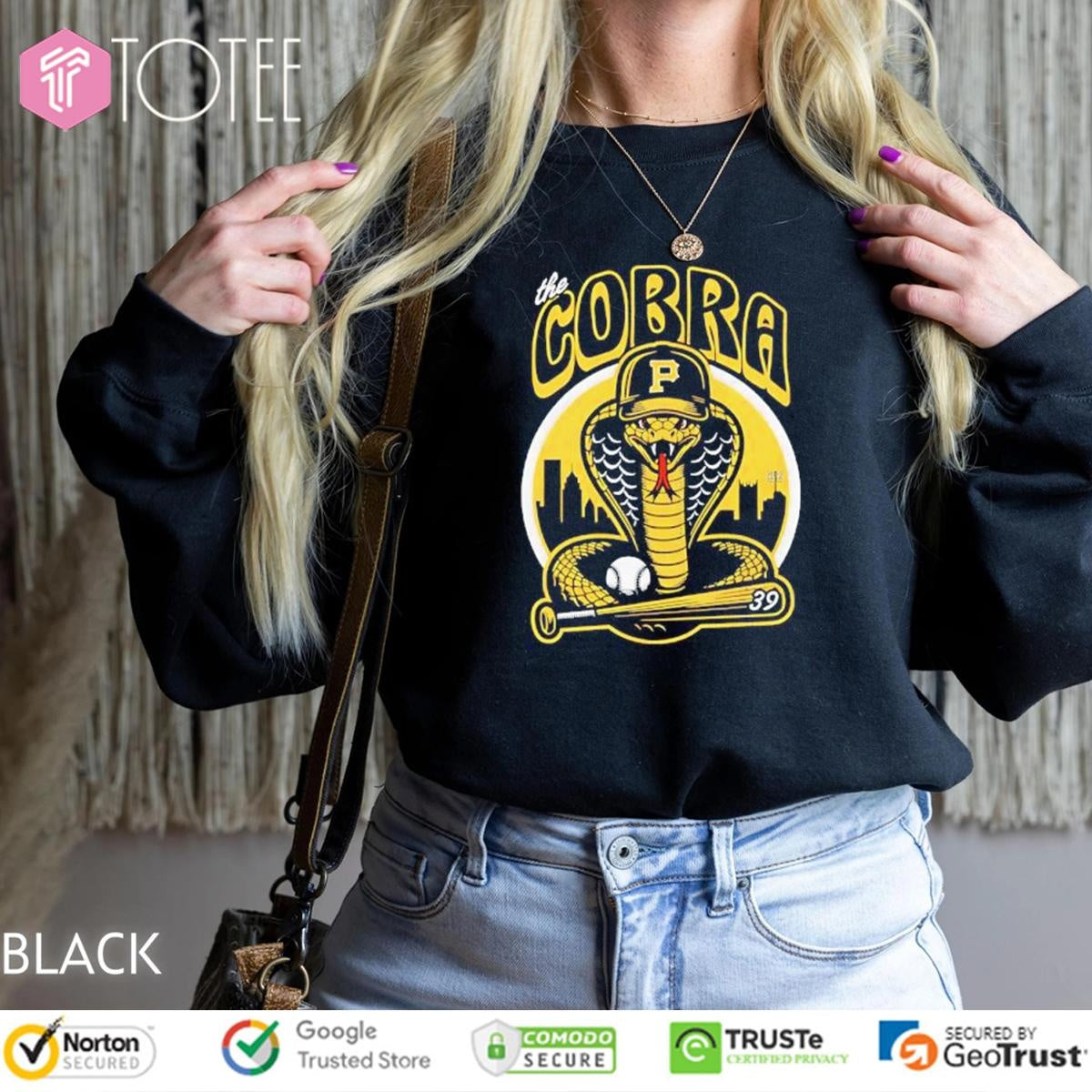 The Cobra Kai Snake Nick Gonzales 39 Pittsburgh Pirates Baseball Karate Kid T-shirt