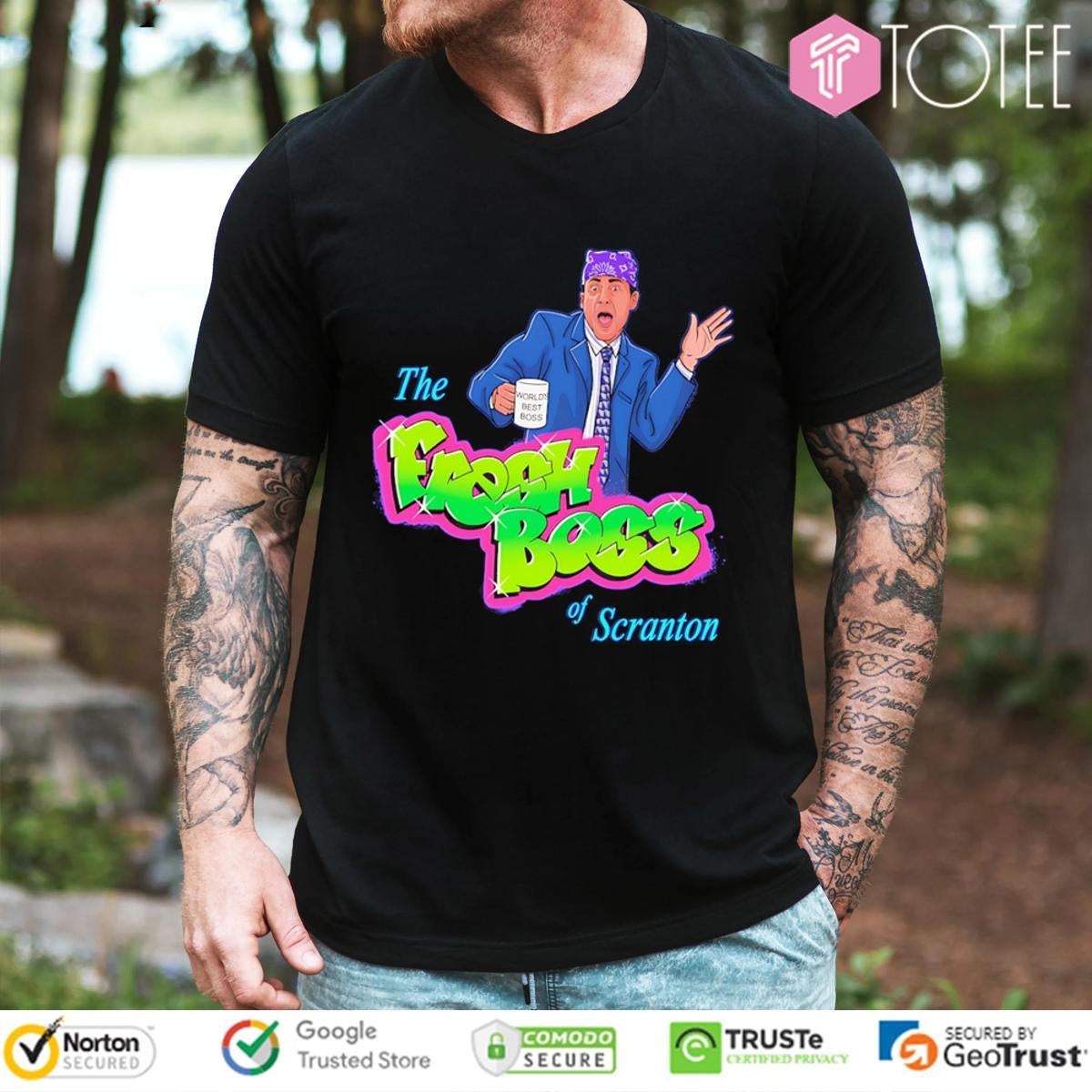The Fresh Boss Of Scranton Prison Mike The Fresh Prince Of Bel-Air T-shirt