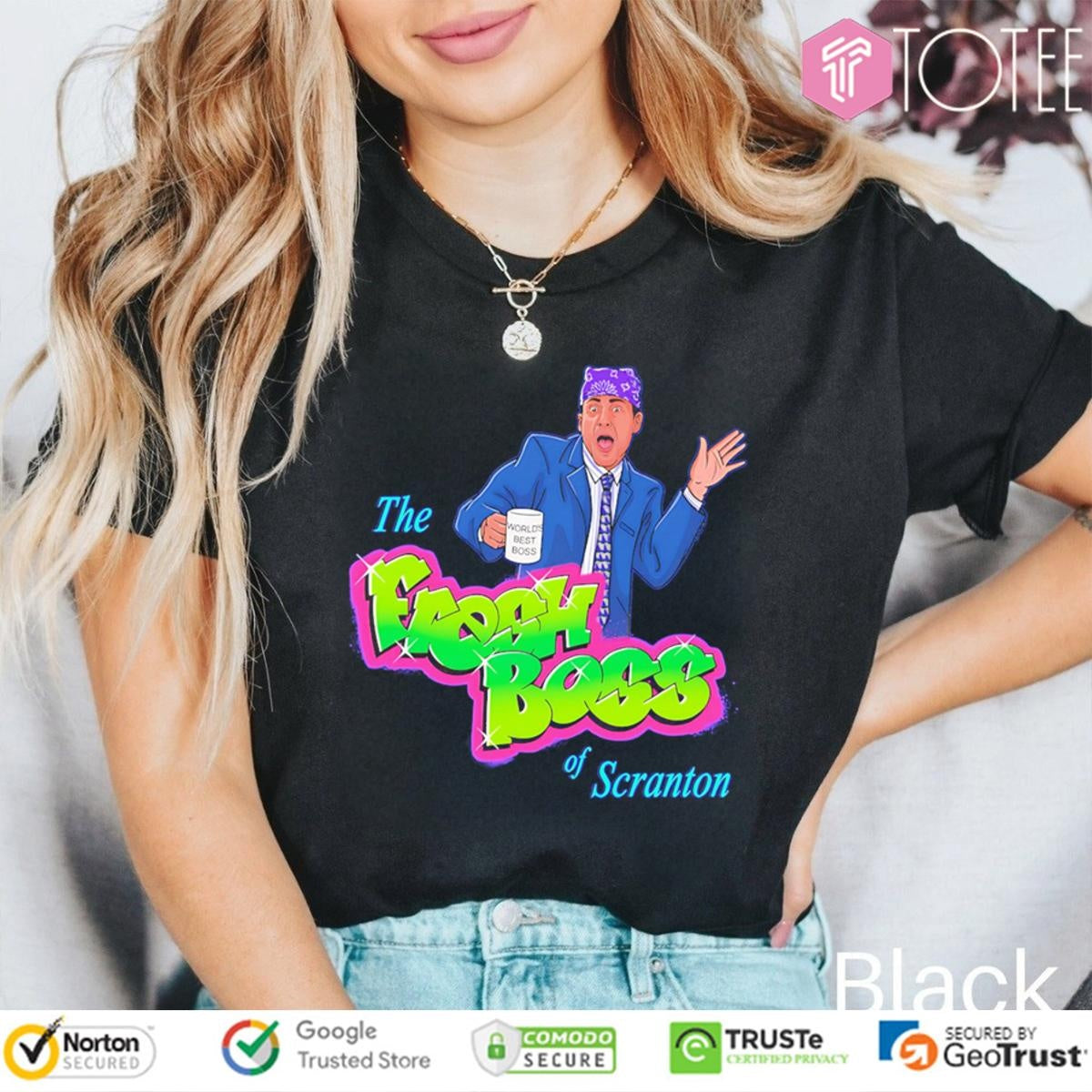 The Fresh Boss Of Scranton Prison Mike The Fresh Prince Of Bel-Air T-shirt