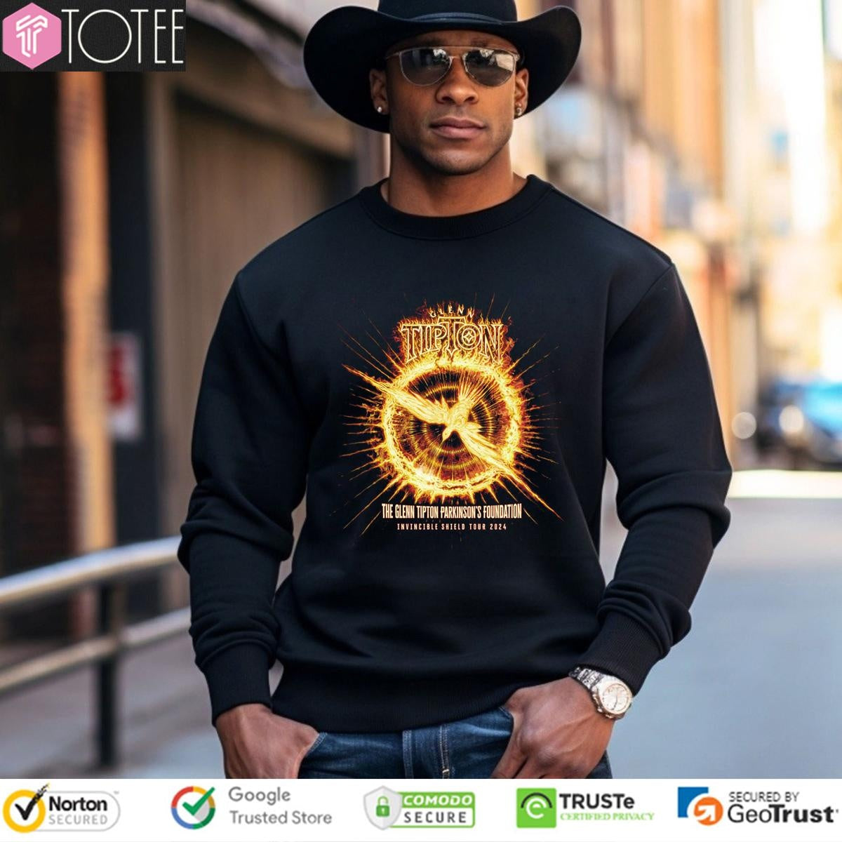 The Glenn Tipton Invincible Shield Of Pain World Tour Judas Priest sweatshirt