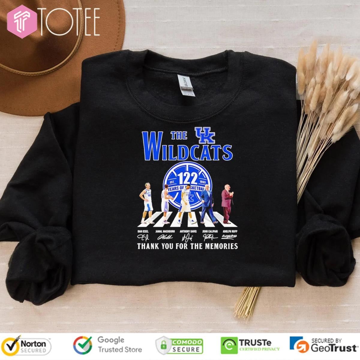 The Kentucky Wildcats Abbey Road Signatures T-shirt