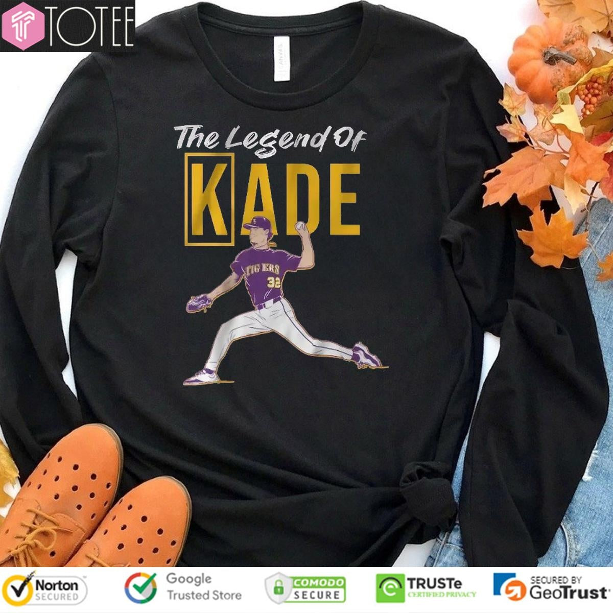 The Legend Of Kade Anderson LSU Tigers Baseball T-shirt