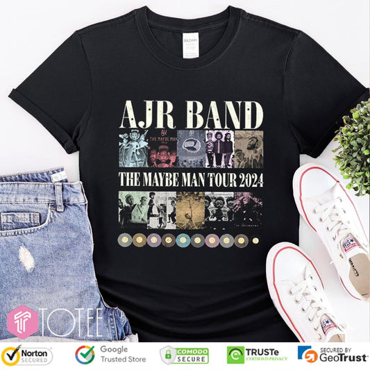 The Maybe Man Tour Ajr Band Concert 2024 T-shirt