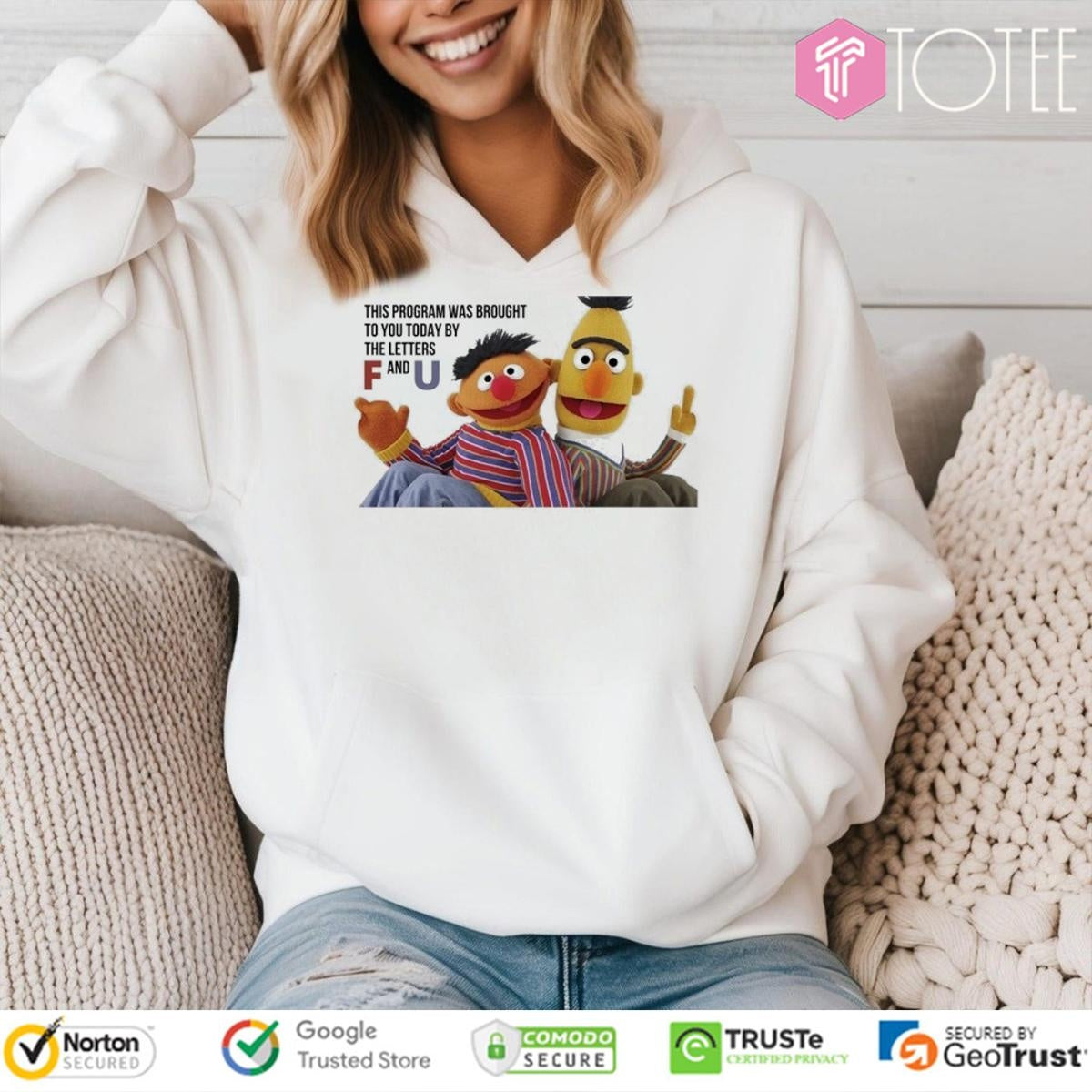 The Muppets This Program Was Brought To You Today By Letters F And U T-shirt