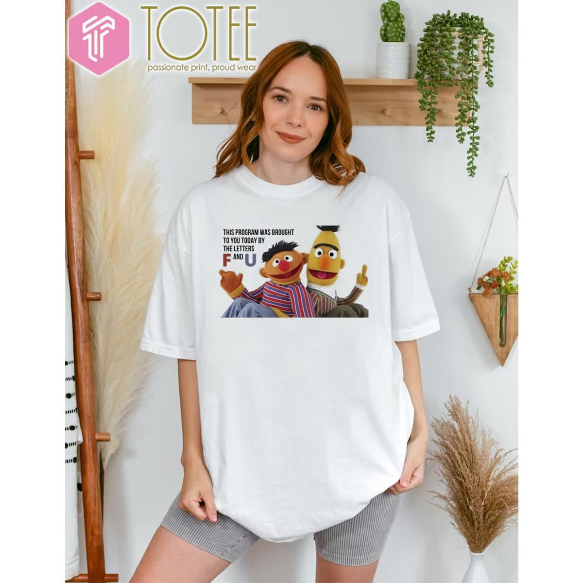 The Muppets This Program Was Brought To You Today By Letters F And U T-shirt