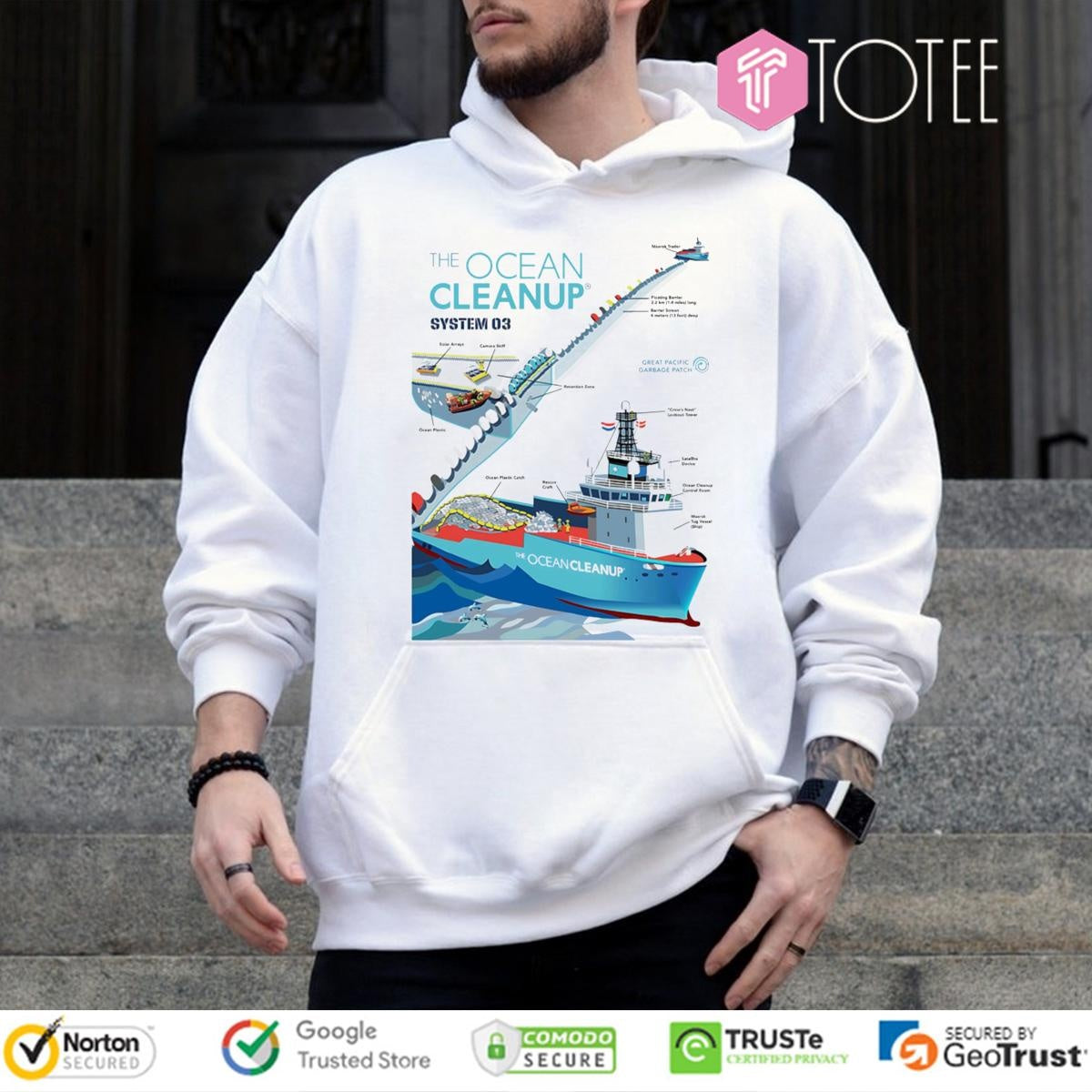 The Ocean Cleanup System 03 T-shirt