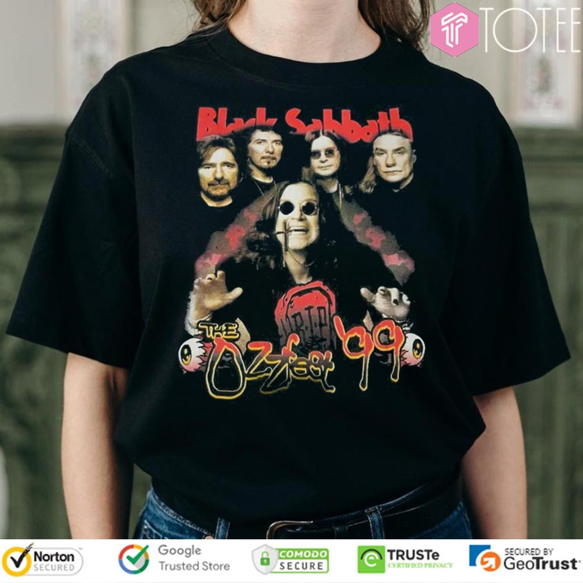 The Ozzfest 1999 Ozzy Osbourne Black Sabbath Band Concert T-shirt