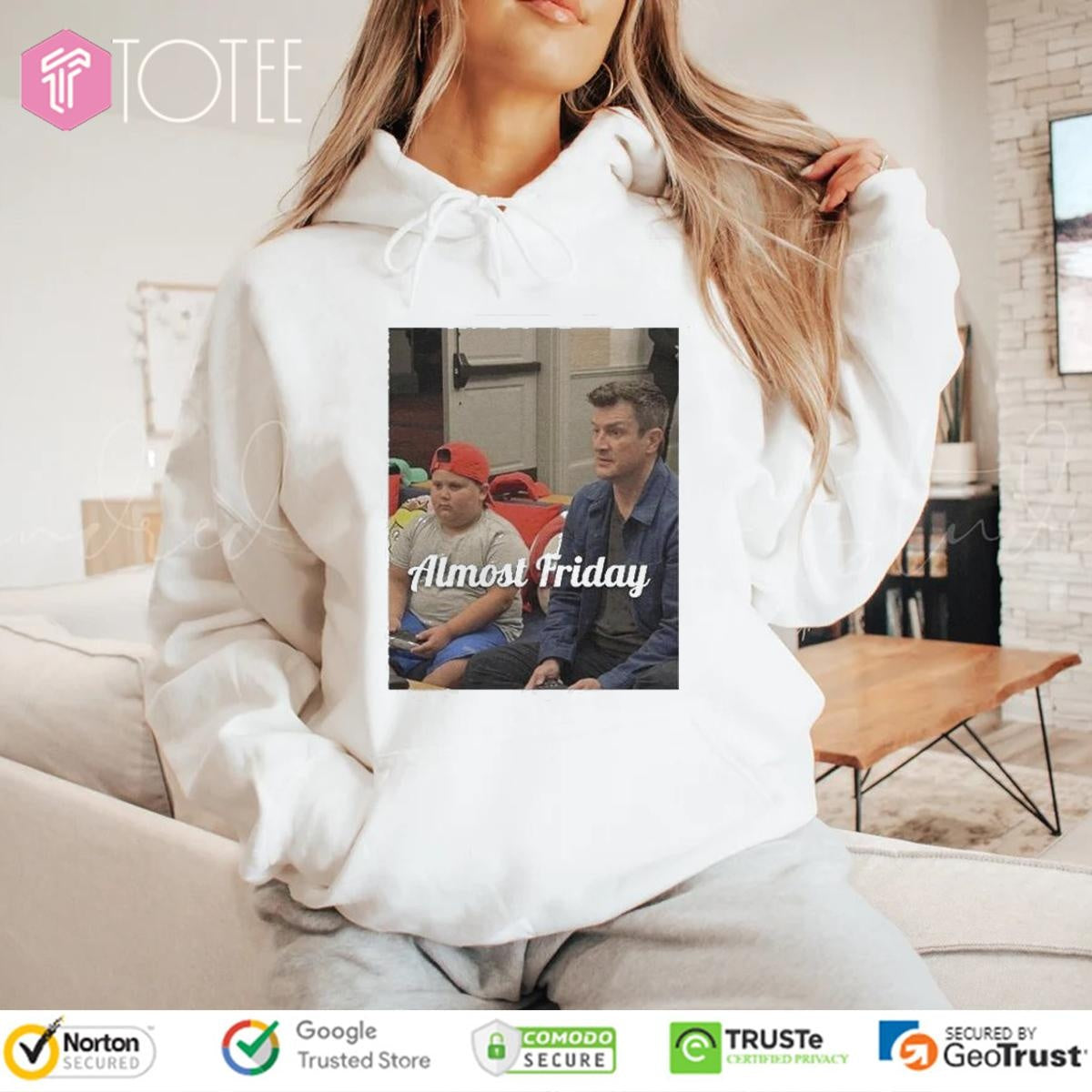 The Rizzler Video Game Almost Friday T-shirt