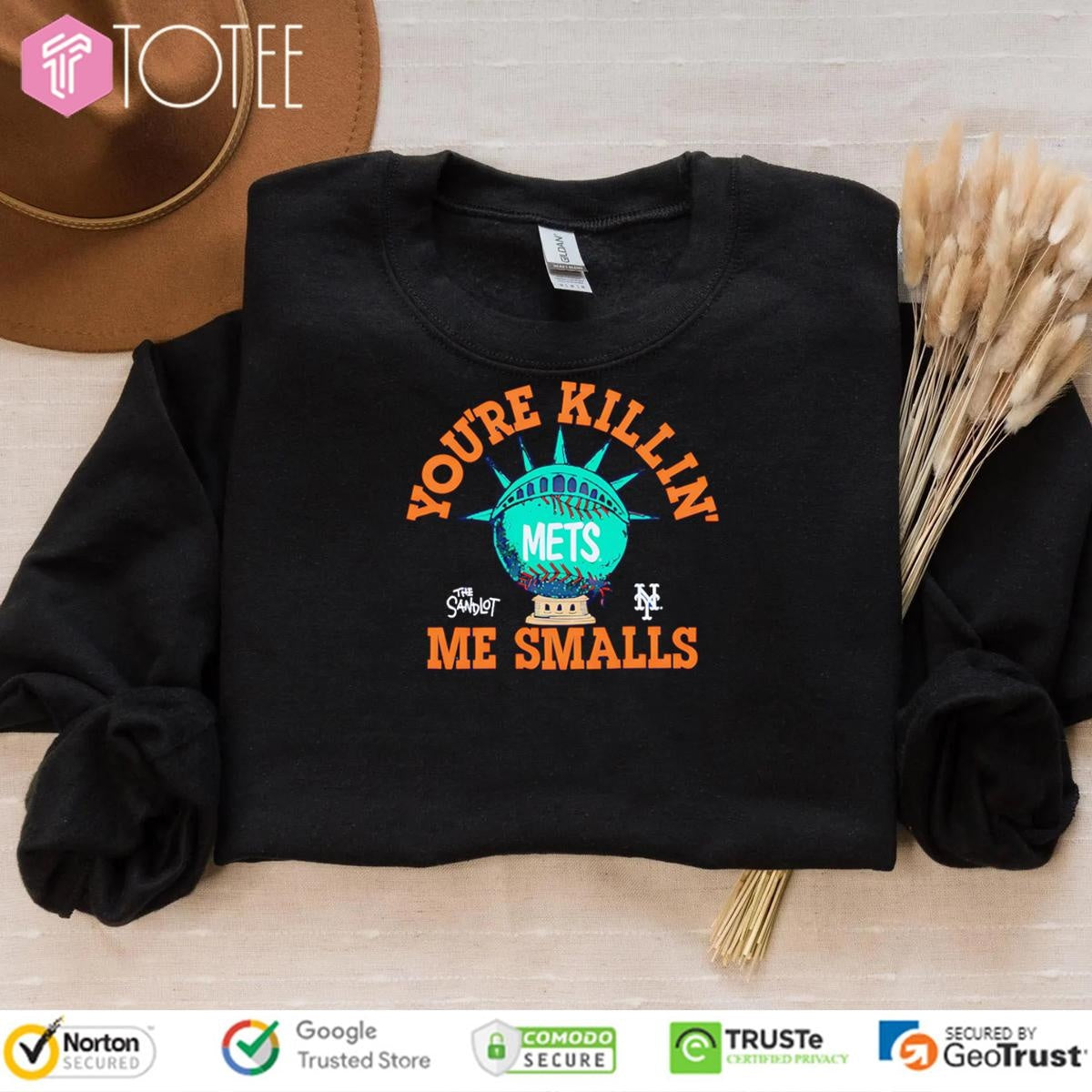 The Sandlot Youre Killin Me Smalls New York Mets Baseball T-shirt