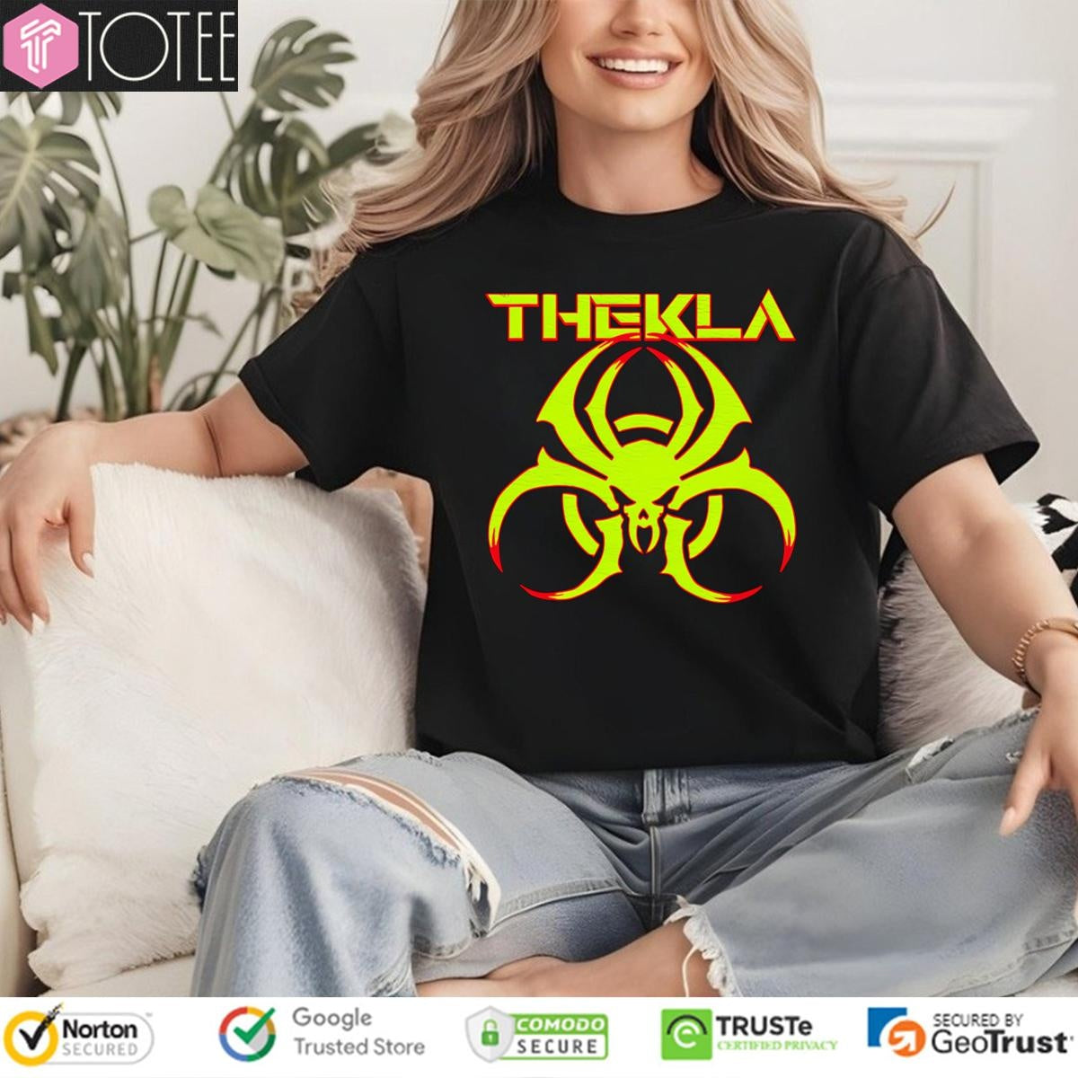 Thekla Toxic Spider Logo T-shirt