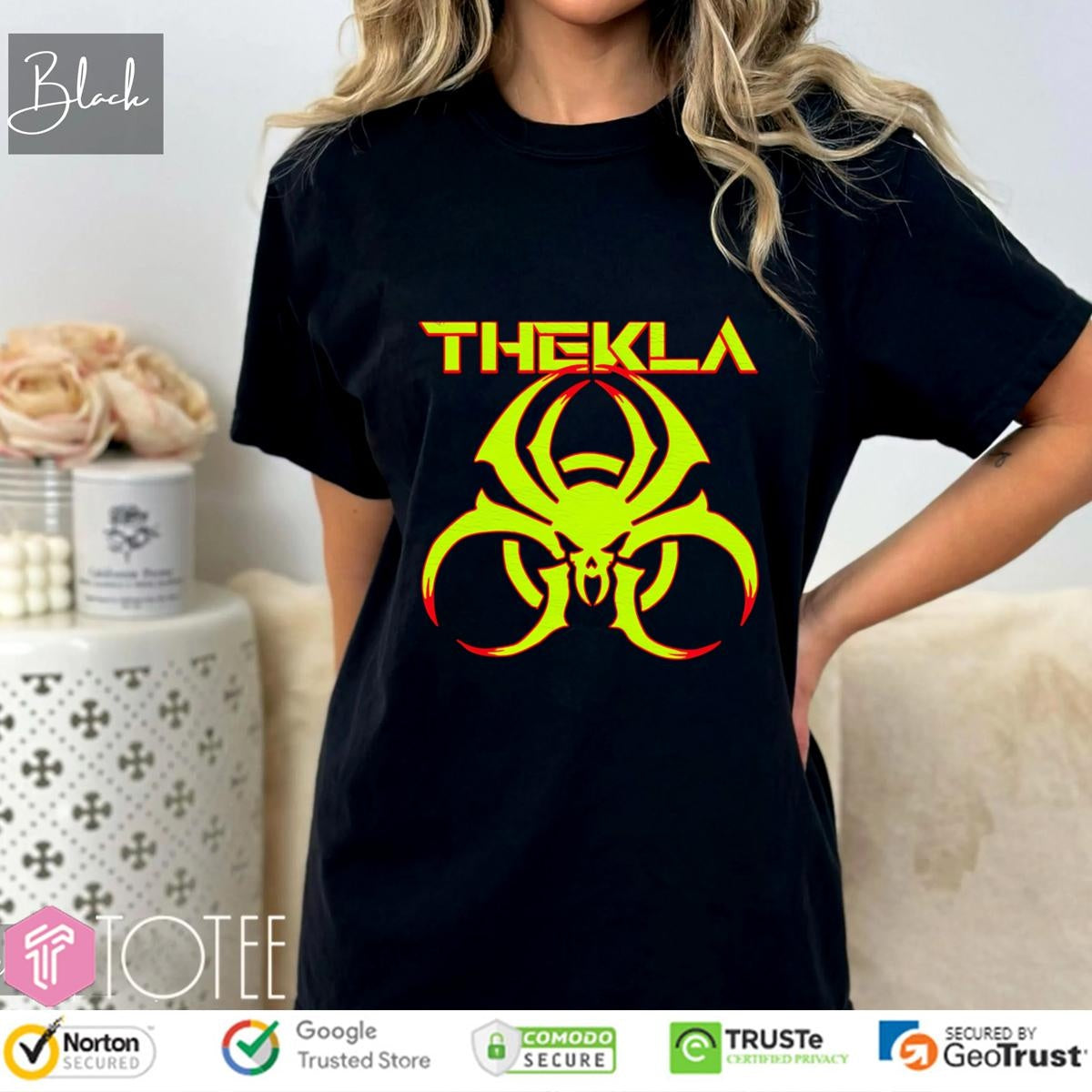 Thekla Toxic Spider Logo T-shirt