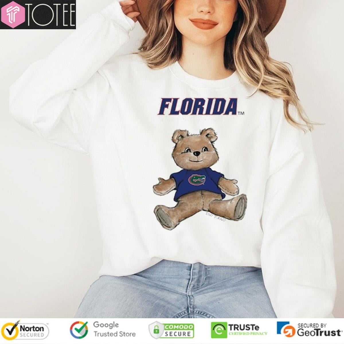 Tiny Turnip Teddy Bear X Florida Gators T-shirt