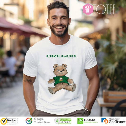 Tiny Turnip Teddy Bear X Oregon Ducks T-shirt