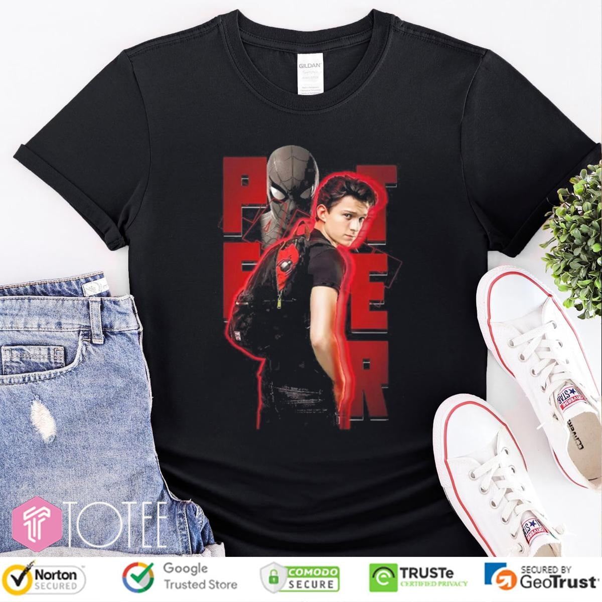 Tom Holland Peter Parker Spider Man 2025 T-shirt