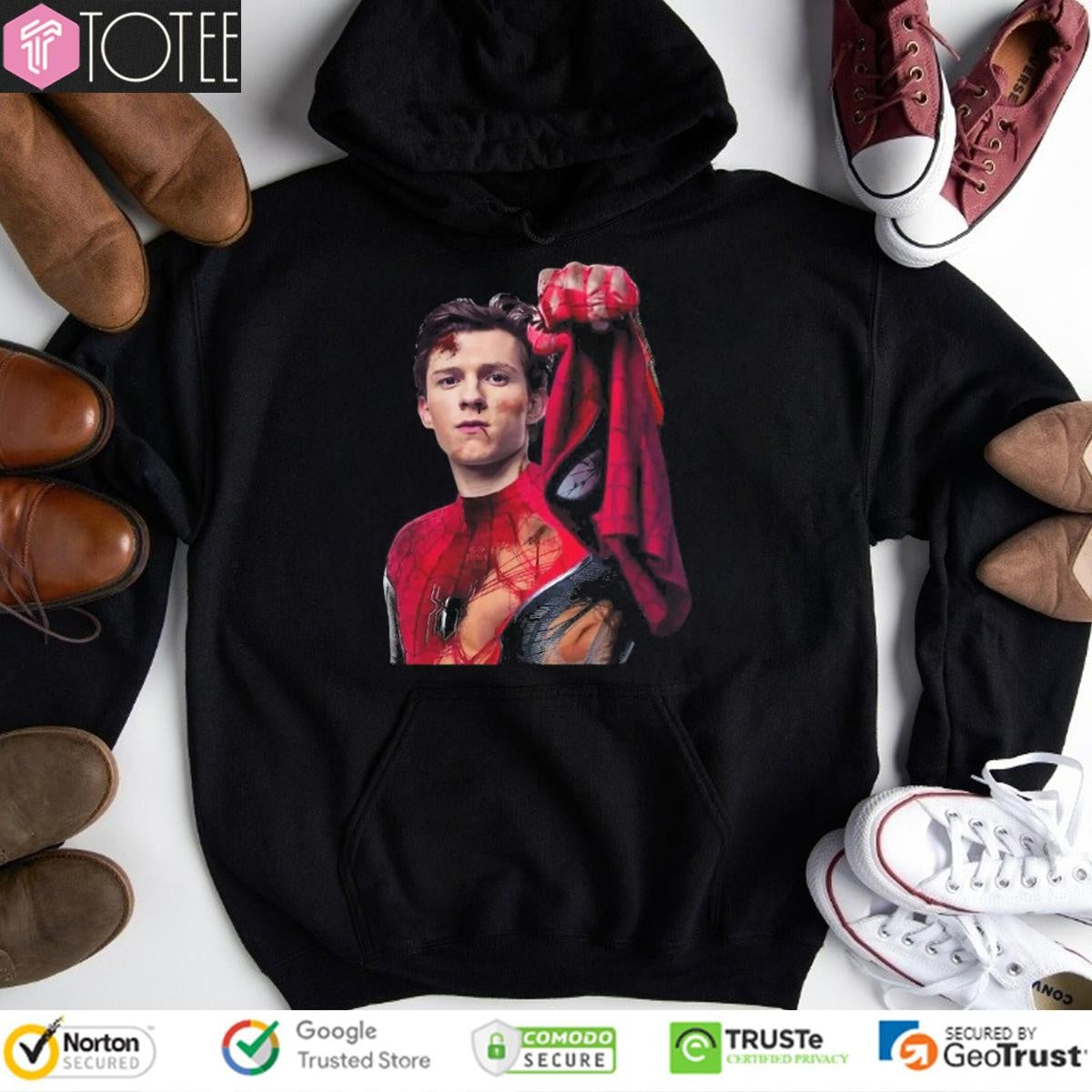 Tom Holland Spider Man 2025 Portrait T-shirt